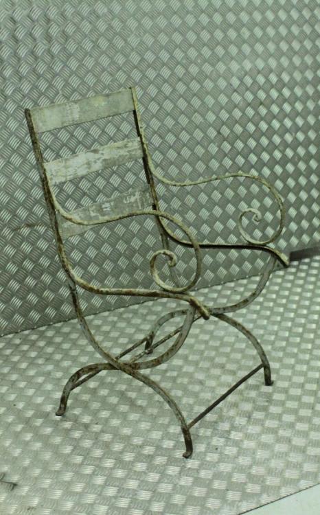 photo Chaise métal
